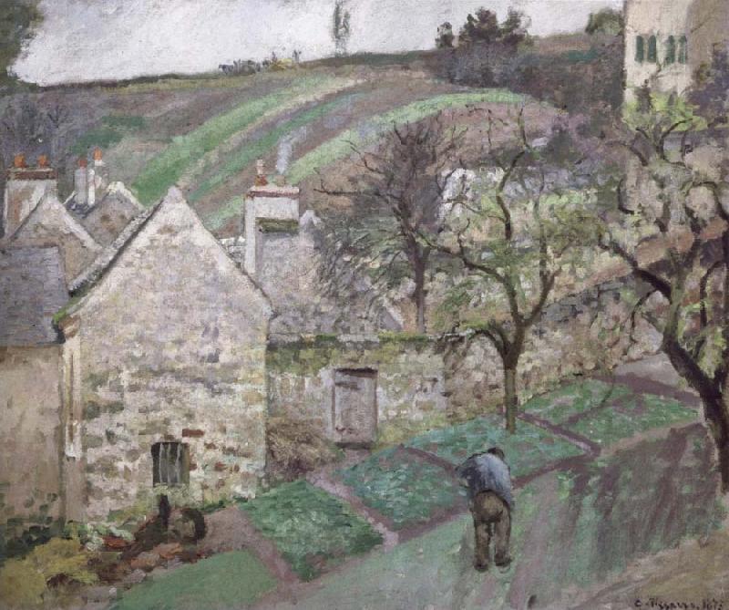 Camille Pissarro Hill at L-Hermitage,Pontoise Coteau de L-Hermitage,Pontoise oil painting picture